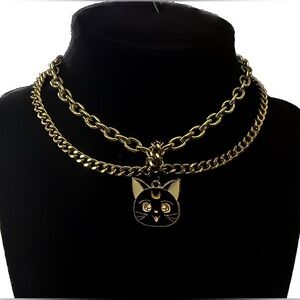 Maneki-neko Necklace w/matching Bracelet